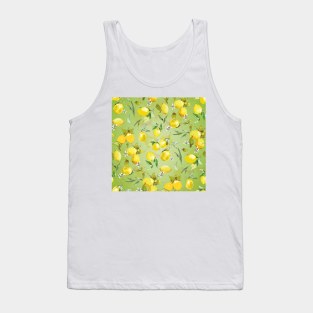 watercolor lemons 11 Tank Top